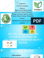 Tecnicas de Analisis Interno (MEFI Y DAFO)