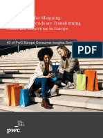 PWC Study A Major Shift For Shopping How Digital Trends Are Transforming Customer Behaviour in Europe