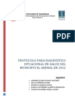 Diagnostico Situacional en Salud de El Arenal