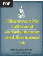 Denr Administrative Order No 2016-08 Final Presentation Sept Oct 2022