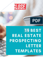 19 Best Real Estate Prospecting Letter Templates