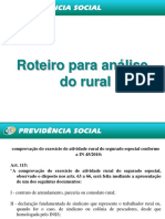 Roteiro para Analise Do Rural