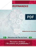 Plan de Curso Microfinanzas