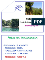 Introdução A Toxicologia Ambiental - 2022