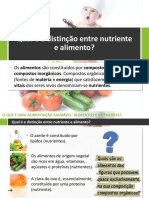 Alimento e Nutriente