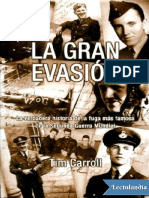 La Gran Evasion - Tim Carroll