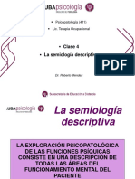 La Semiología Descriptiva