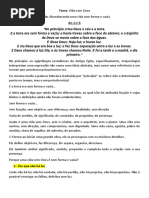 Abandonando Uma Vida Sem Forma e Vazia