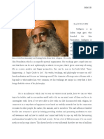 Sadhguru Is An Indian Yoga Guru Who Founded The Isha Foundation