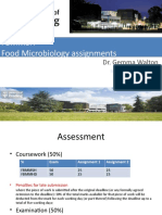 MSC - Microbiology Assignments 2021