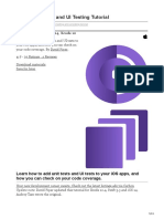 iOS Unit Testing and UI Testing Tutorial