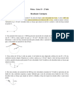 Lista 13 - Resultante Centrípeta