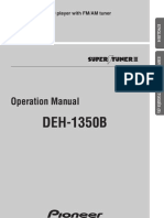 Manual Pioneer DEH-1350