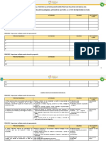 Formato y Ejemplo Del Plan de Mejora Desde La Autoevaluación