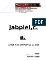 Proyecto de Jabon (Jabpiel, C.a.)