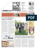 El Oriente de Asturias (Portada) 29 de Julio