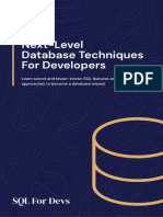 Sqlfordevscom Next Level Database Techniques For Developers