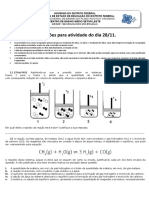 Atividade de Química Referente Ao Dia 28-11-2022