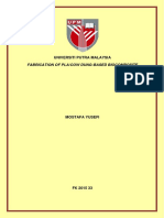 Fabrication of PLA or Cow Dung-Based Biocomposite