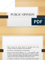 Public Opinion