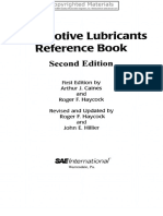 Automotive Lubricants Reference Book (Caines, Arthur J. Haycock, Roger F. Hillier Etc.)