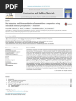 Bio-Induction and Bioremediation of Cementitious Composites Using Microbial Mineral Precipitation