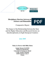 Comparative Report State and Higher Education