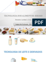 Aula 9 - Tecnologia de Produtos de Leite e Derivados