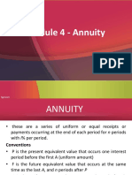 Module 4 Annuity