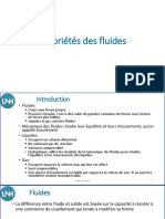 Propriétés - Fluides