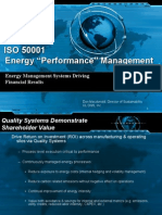 ISO 50001 Energy "Performance" Management