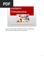 Pediatric Therapeutics 2020