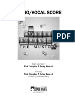 Assisted Living Piano Vocal Score