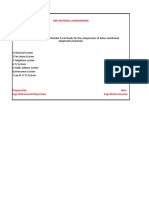 Electrical Material Comparisions