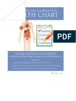 My Body Map Health Chart