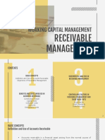 Handout. WCM - Receivable Management