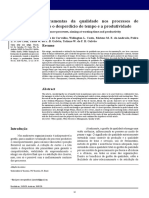 Utilização Das Ferramentas Da Qualidade Nos Processos de