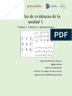 Portafolio de Evidencias Unidad 2 Lopez Alvarez