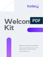 Welcome Kit - Robotics Internship