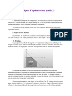 Technique Dioptimisation (Partie 2)