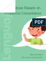 Aprendizaje Basado en Proyectos Comunitarios