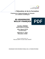 Bi Grammaire Wolof Francais Chapitre 3 Le Groupe Verbal 0