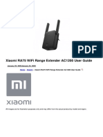 Manual Xiaomi Mi WiFi Range Extender AC1200