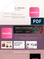 Entrepreneurship - MEESHO