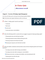 Chapter 8 Multiple-Choice Quiz (3rd)