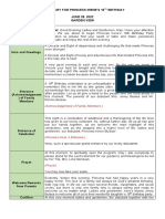 Princess Irene Debut Formulary