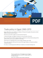 Structure of Imports and Exports in Egypt