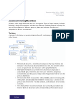 Anatomy of Flowering Plants Notes