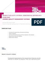 3 Exercises Product Quatity Control Measurement Procedures