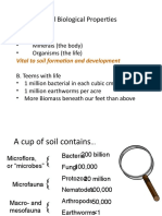 Soil Biological Properties